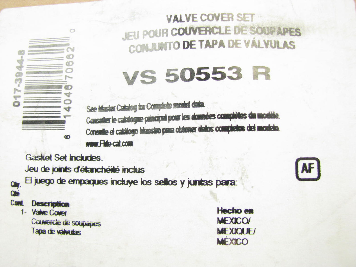 Fel-Pro VS50553R Valve Cover Gasket - 2000-2004 Ford 2.0L