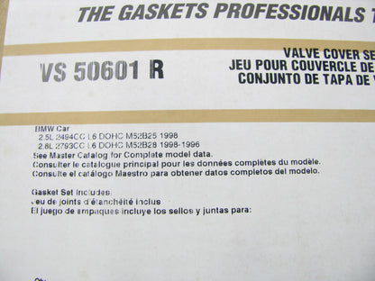 Fel-pro VS50601R Valve Cover Gasket 1996-98 BMW 2.8L I6