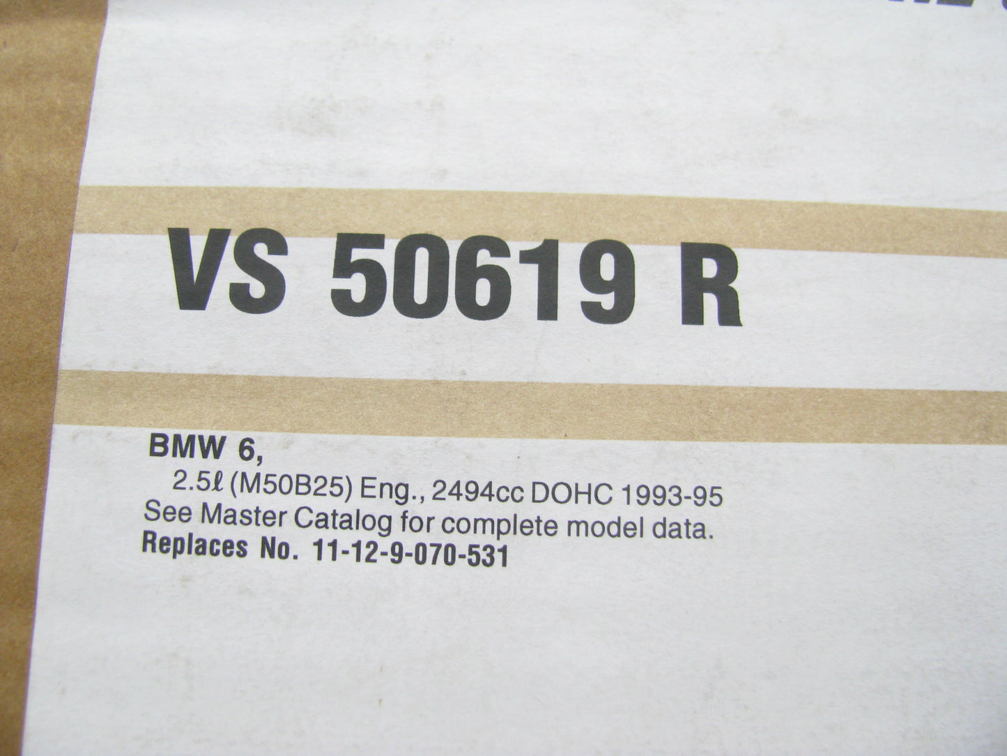 Fel-pro VS50619R Valve Cover Gasket Set 1993-95 BMW 2.5L Inline 6 DOHC