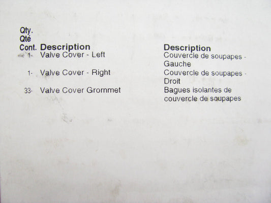 Fel-Pro VS50656R Valve Cover Gasket Set 2005-16 Ford Truck 6.8L V10 SOHC