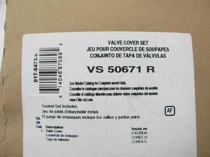 Fel-pro VS50671R Engine Valve Cover Gasket Set For 2003-2005 Kia Rio 1.6L