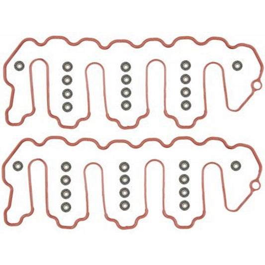 Fel-pro VS50684R Upper Valve Cover Gasket Set for 2004-2010 GM 6.6L Diesel