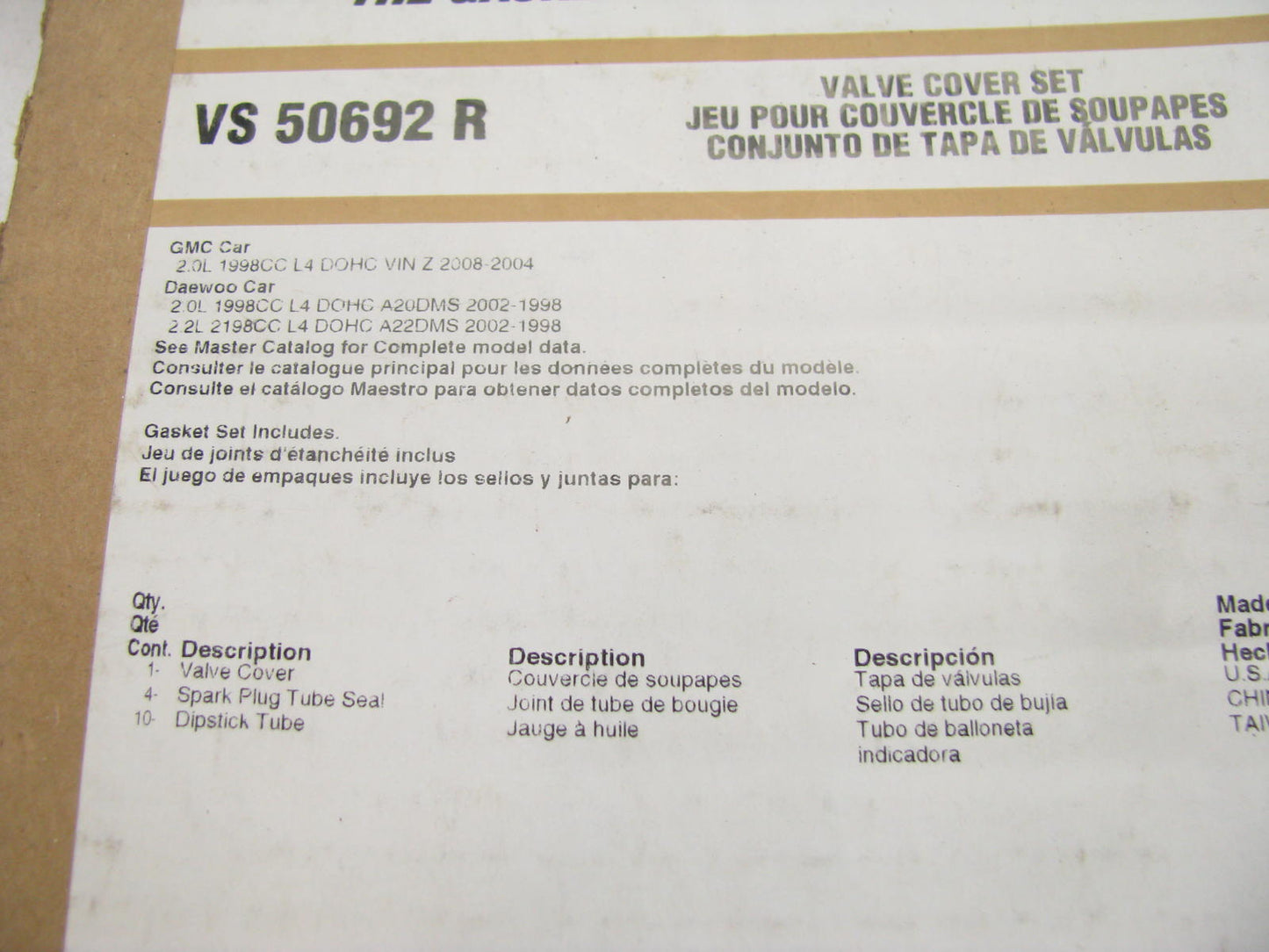 Fel-pro VS50692R Engine Valve Cover Gasket Set