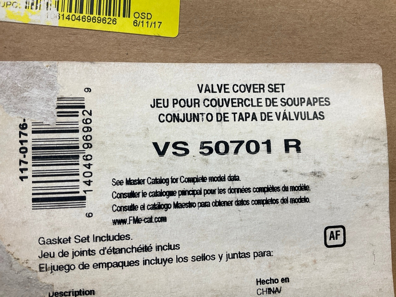 Fel-Pro VS50701R Valve Cover Gasket Set - 1999-02 SATURN 1.9L SOHC