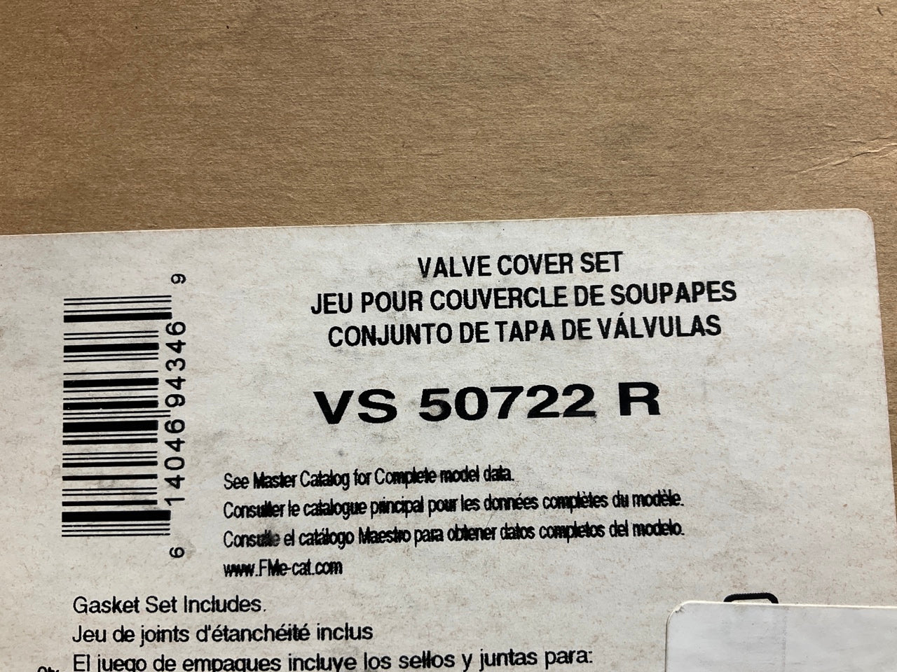 Fel-pro VS50722R Engine Valve Cover Gasket Set 1998-2003 Isuzu 2.2L I4 DOHC