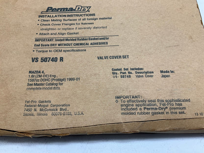 Fel-Pro VS50740R Valve Cover Gasket For 1999-03 Mazda Protege 1.6L I4 DOHC