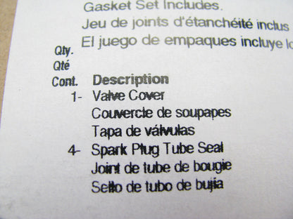 Fel-pro VS50741R Valve Cover Gasket Set For 2006-2022 Honda Acura 1.8L 2.0L-L4