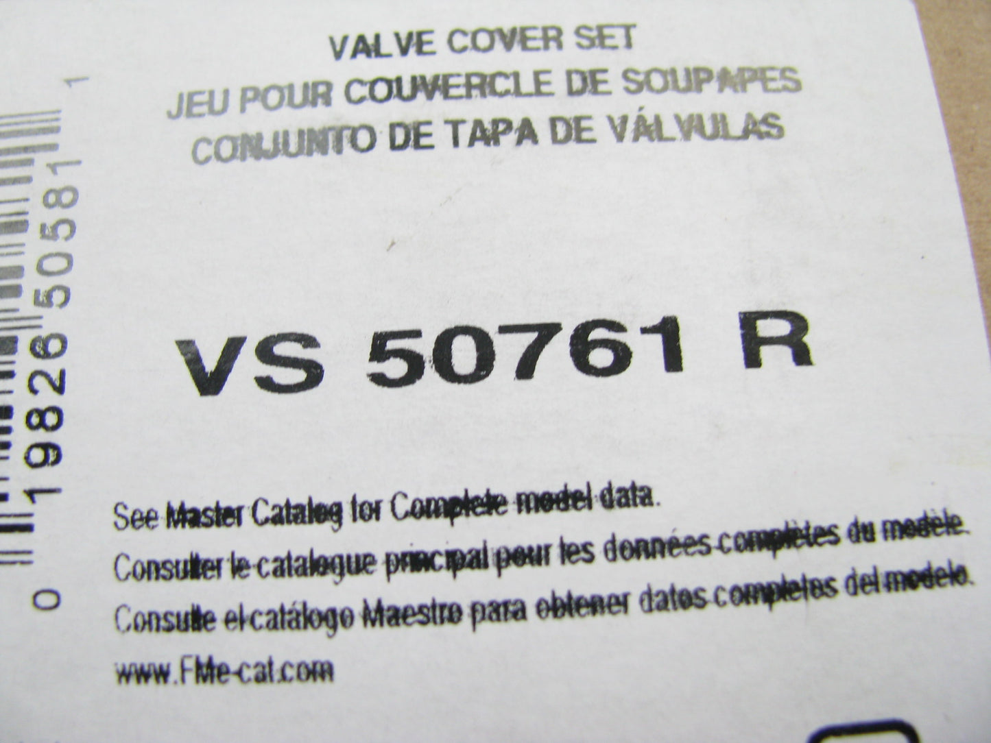 Fel-pro VS50761R Egine Valve Cover Gasket Set - 2007-2012 Mini Cooper 1.6L L4