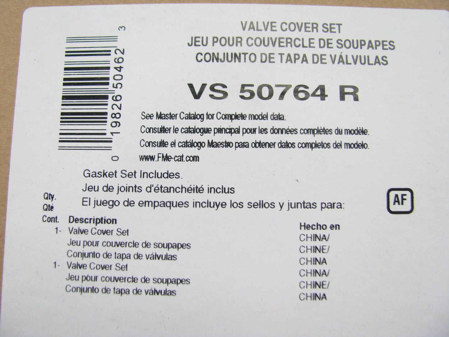 Fel-Pro VS50764R Engine Valve Cover Gasket For 2009-2012 Hyundai 3.5L 3.8L V6