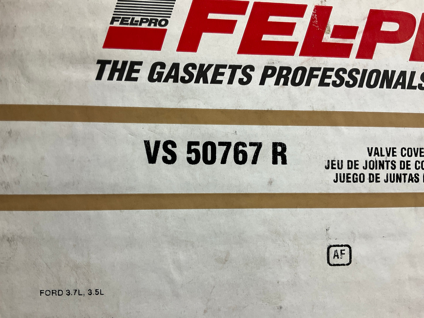 Fel-pro VS50767R Valve Cover Gasket SET For 2007-15 Ford Mazda 3.5L 3.7L V6
