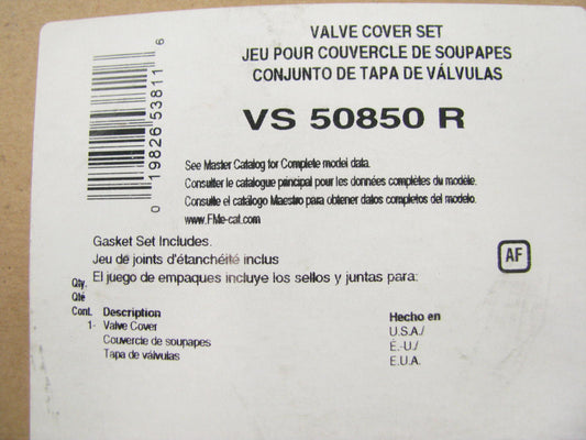 Fel-pro VS50850R Single Valve Cover Gasket Set For 1992-1999 Audi 4.2L-V8