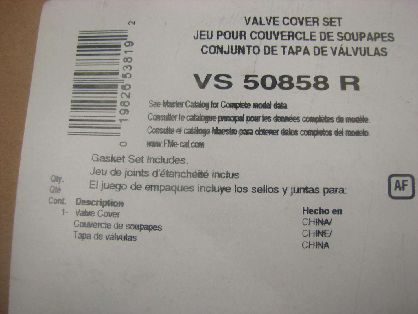 Fel-pro VS50858R Valve Cover Gasket Set 95-99 Mercedes-Benz E300 3.0L-L6 Diesel