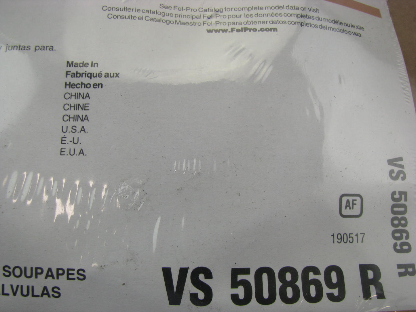 Fel-pro VS50869R Valve Cover Gasket Set For 2010-2015 Hyundai 2.4L 2.0L