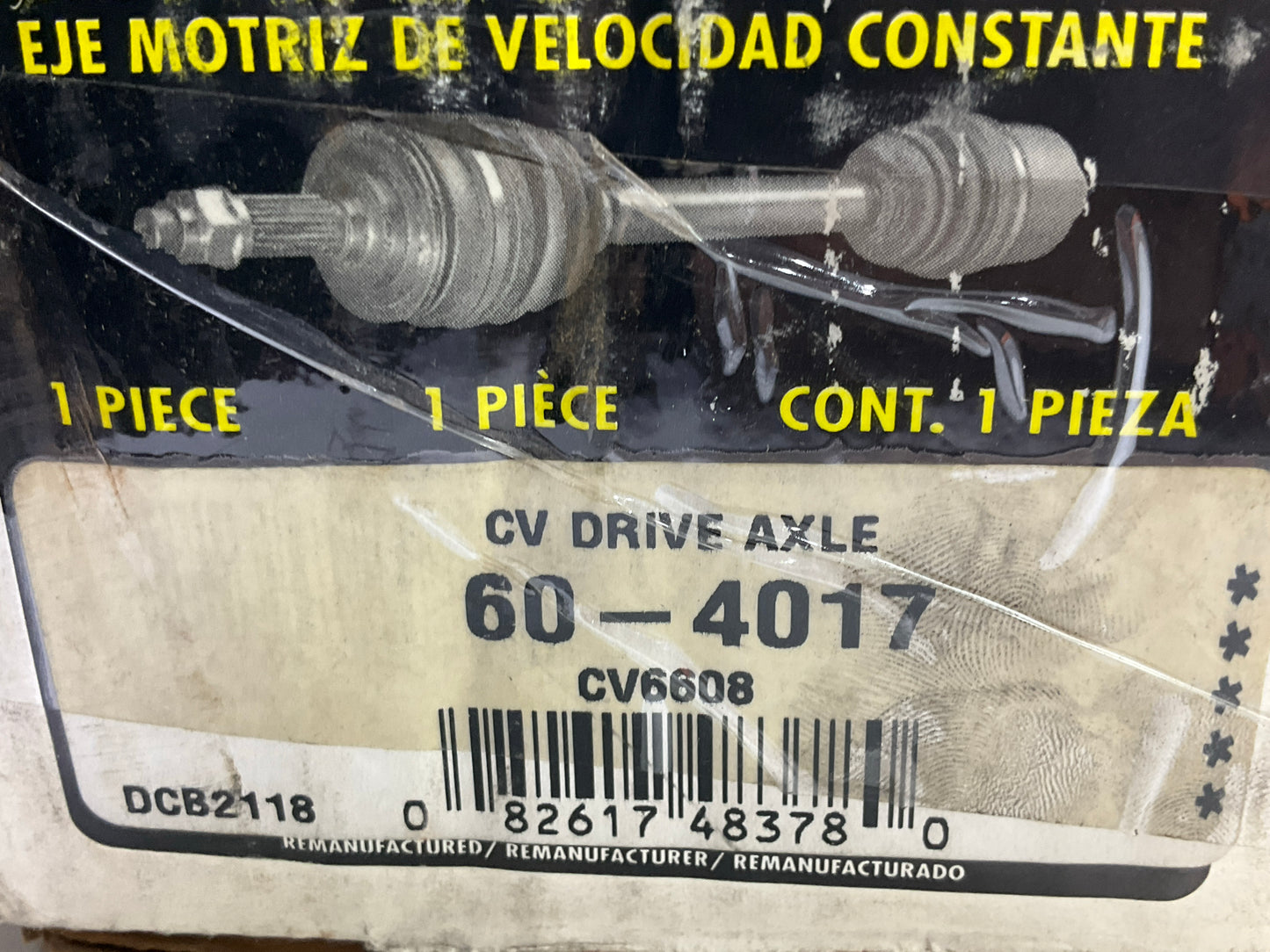 Fenco 60-4017 Front Right CV Axle For 1988-1991 Honda Civic Hatch 23-spline