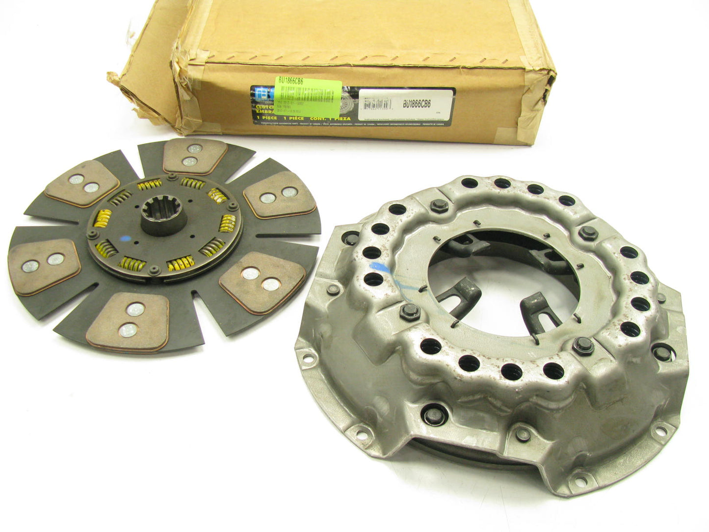 Fenco BU1866CB6 Clutch Kit - 13'' Diameter 1-1/2'' X 13T Spline