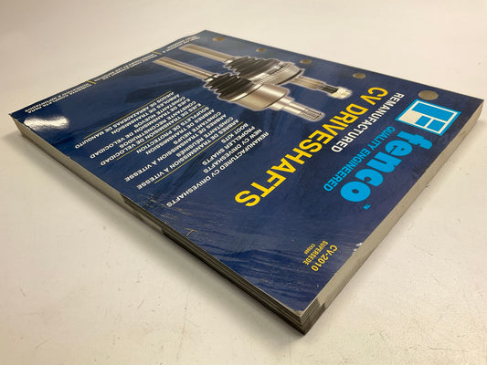 Fenco CV-2010 - Reman CV Driveshaft Catalog - USED