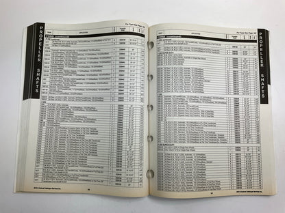 Fenco CV-2010 - Reman CV Driveshaft Catalog - USED