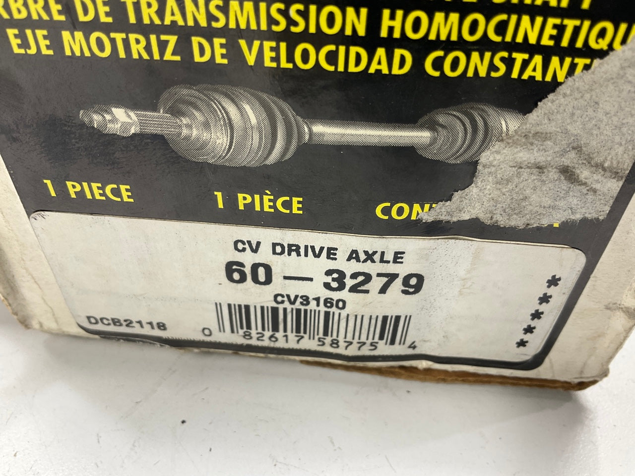 REMAN. Fenco CV3160 Front Right Passenger Side CV Axle