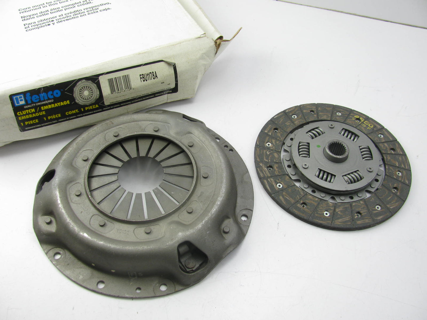 Fenco FBU1178A Remanufactured Clutch Disc Kit Set For 1975-1978 Datsun 280Z