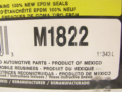 REMAN Fenco M1822 Brake Master Cylinder