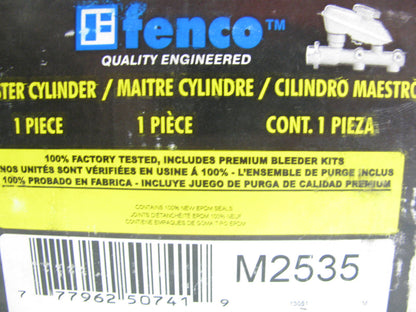 REMAN Fenco M2535 Brake Master Cylinder W/ O Reservoir
