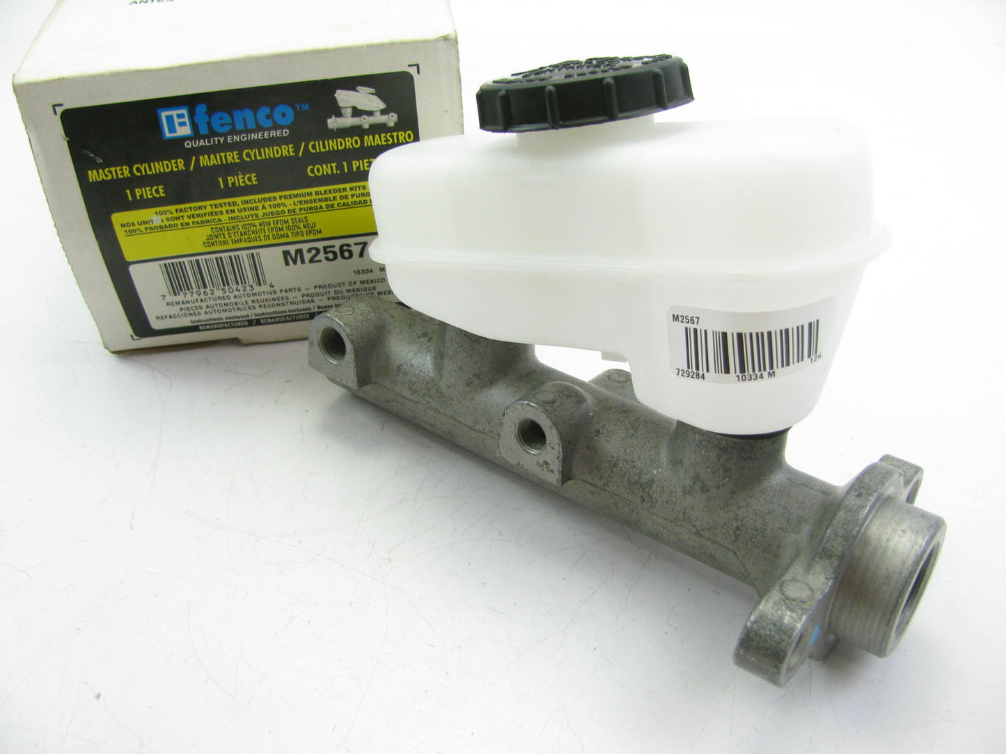 Fenco M2567 Reman Brake Master Cylinder With Reservoir