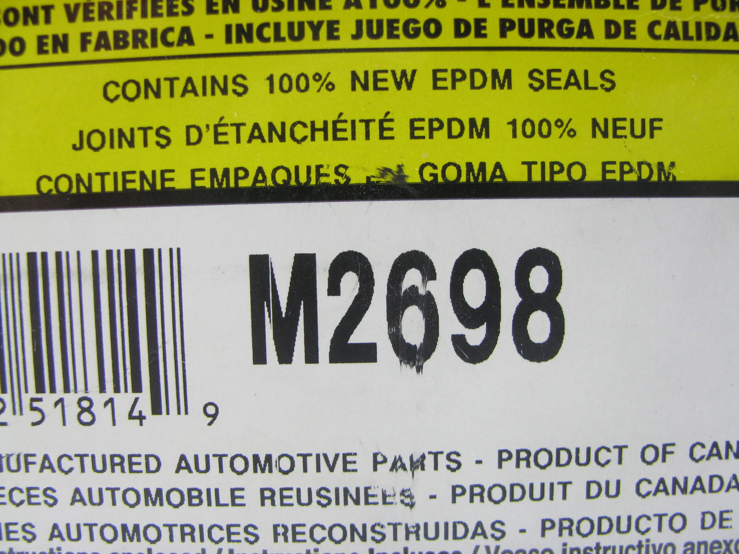 REMAN Fenco M2698 Brake Master Cylinder W/ O Reservoir 95-96 Contour Mystique