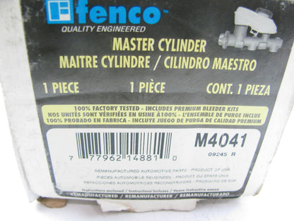 REMAN Fenco M4041 Brake Master Cylinder W/O RESERVOIR