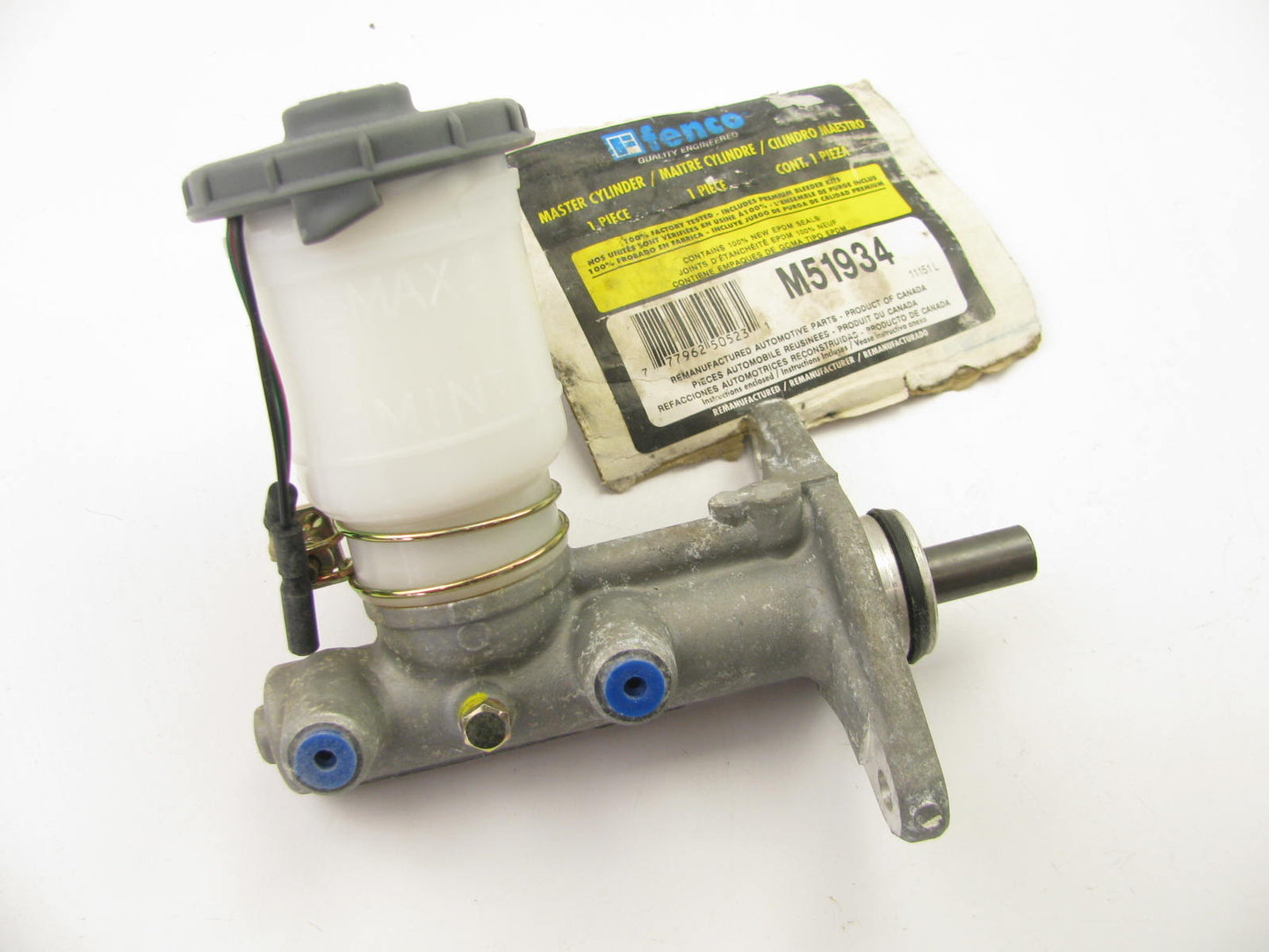 REMAN Fenco M51934 Brake Master Cylinder W/ Reservoir