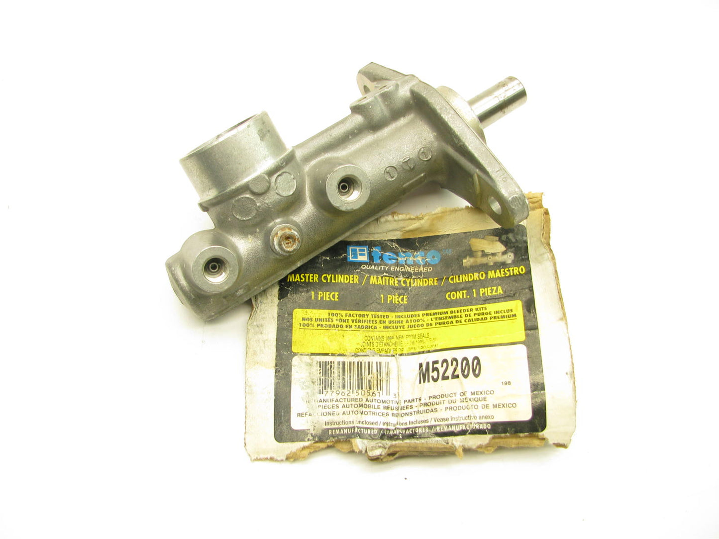 Fenco M52200 Reman Brake Master Cylinder W/O Reservoir