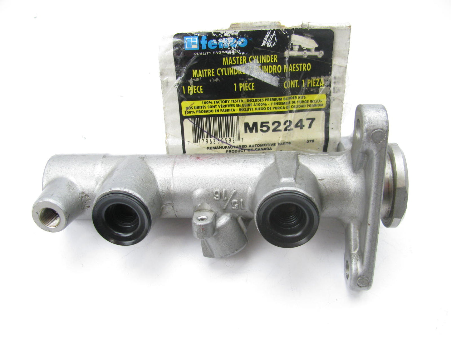 REMAN 4fenco M52247 Brake Master Cylinder W/ O Reservoir 1987-1991 Toyota Camry