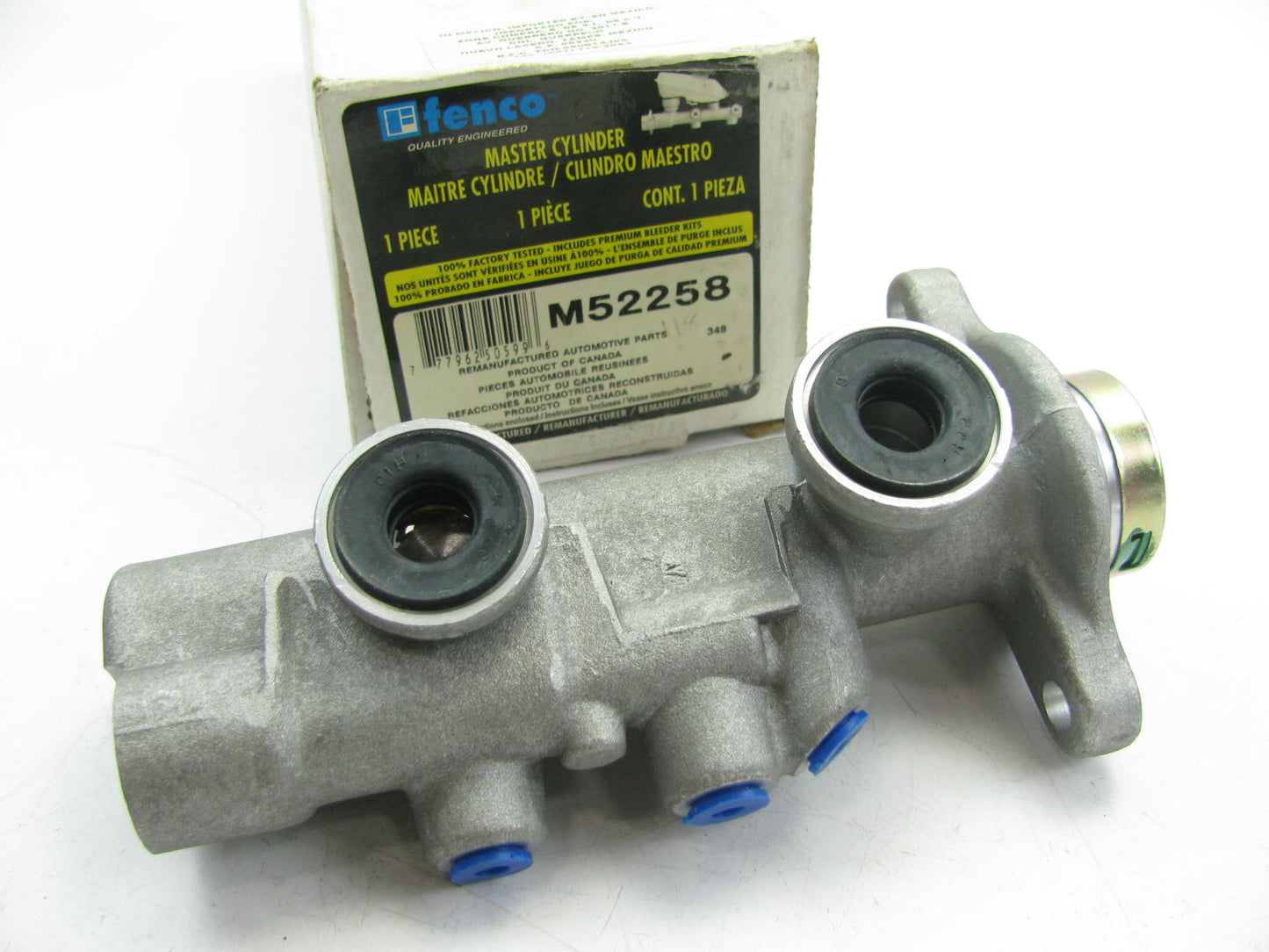 REMAN Fenco M52258 Brake Master Cylinder W/O Reservoir For 1986-88 D21 2WD ONLY