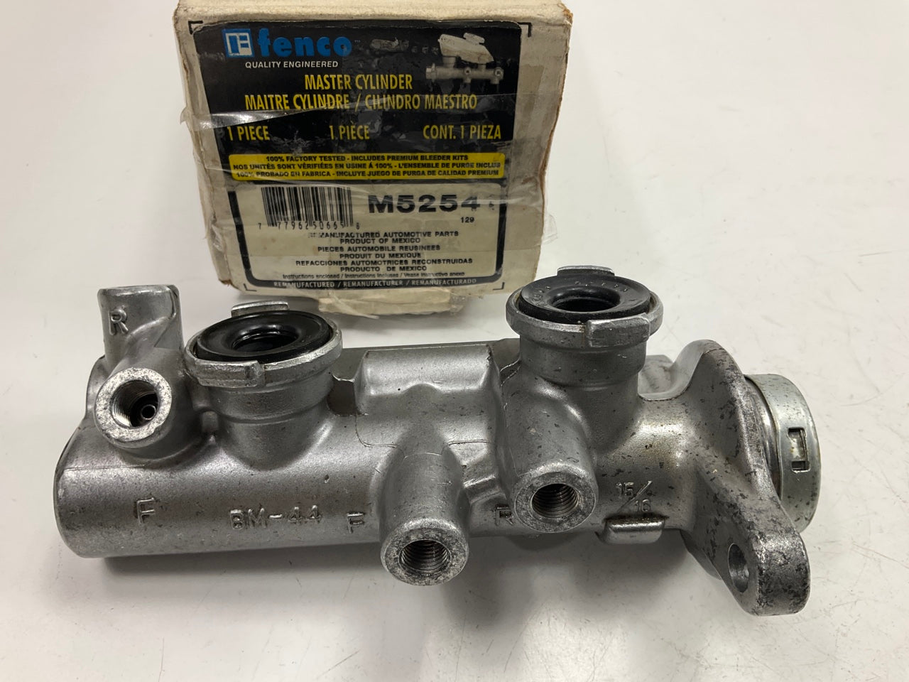 REMAN Fenco M52541 Brake Master Cylinder W/ O Reservoir For 90-92 Nissan Stanza