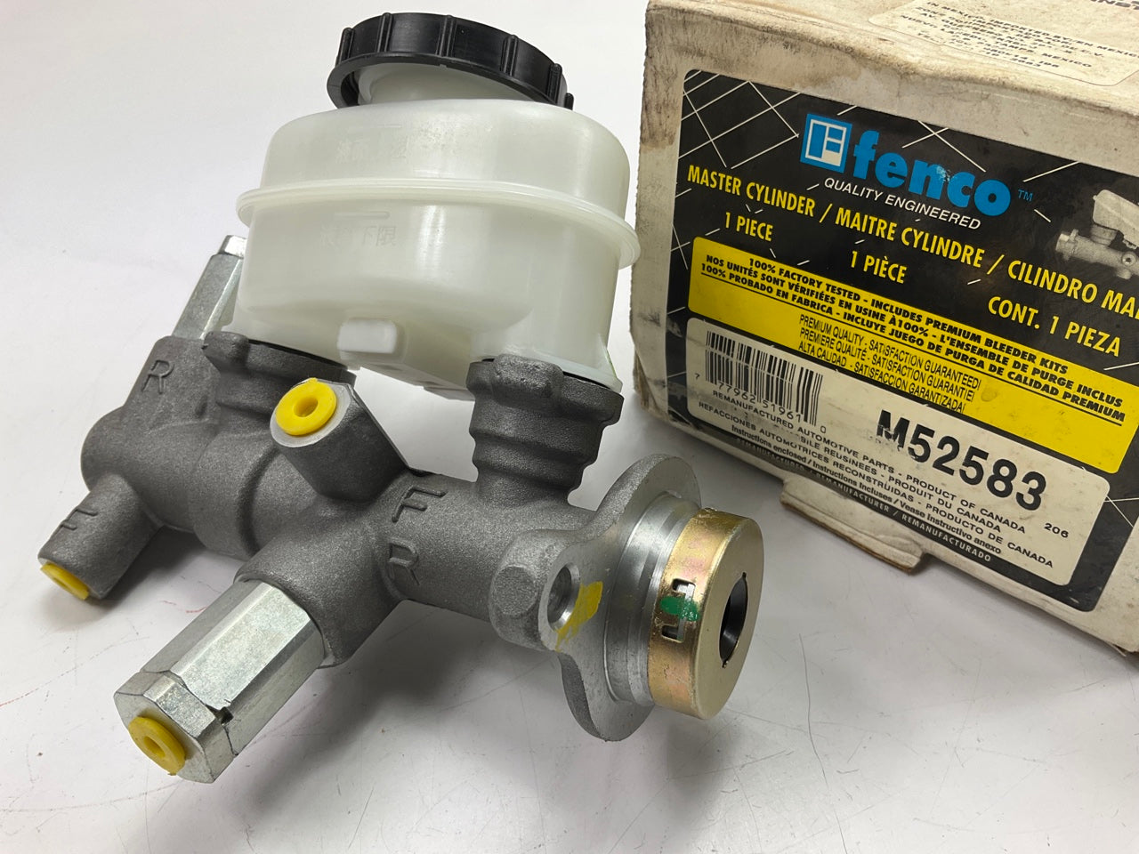 Fenco M52583 Reman Brake Master Cylinder W/O Reservoir For 1991-94 Nissan Sentra