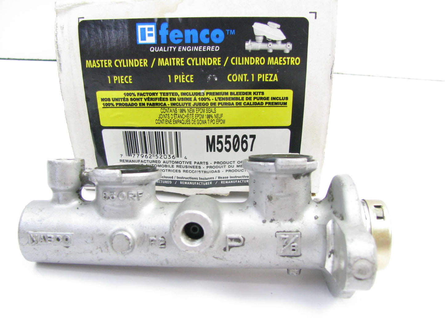 Fenco M55067 Reman Brake Master Cylinder For 1995-98 Nissan 200SX 1995-99 Sentra