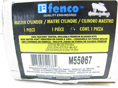 Fenco M55067 Reman Brake Master Cylinder For 1995-98 Nissan 200SX 1995-99 Sentra