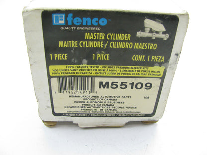 Fenco M55109 Reman Brake Master Cylinder W/O Reservoir