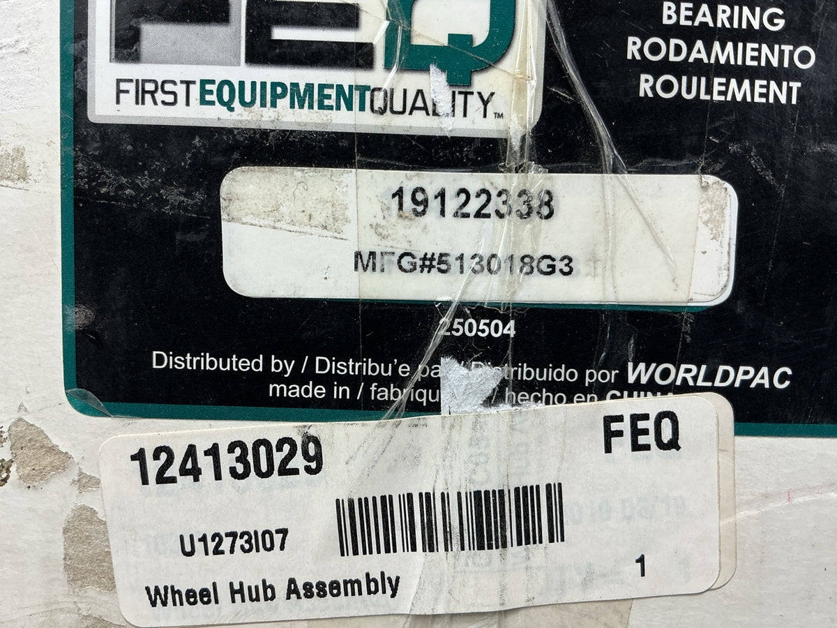 FEQ 19122338 Rear Wheel Hub Bearing
