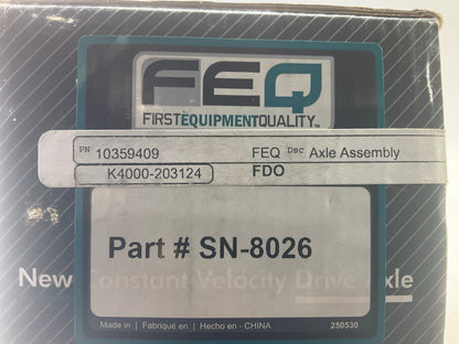 FEQ SN-8026 Front CV Axle