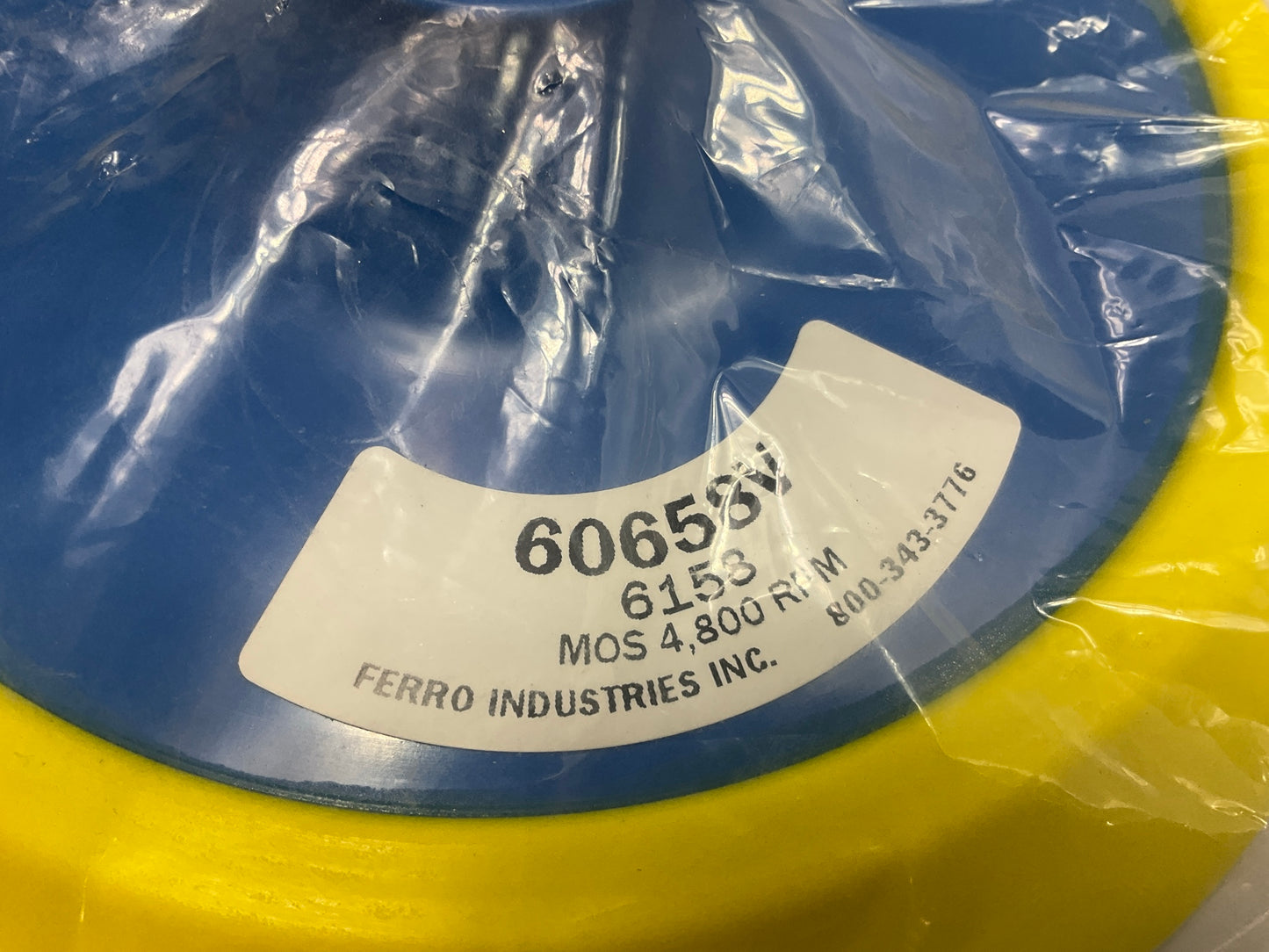 Ferro 6158 - 8'' Back Up Sanding Pad
