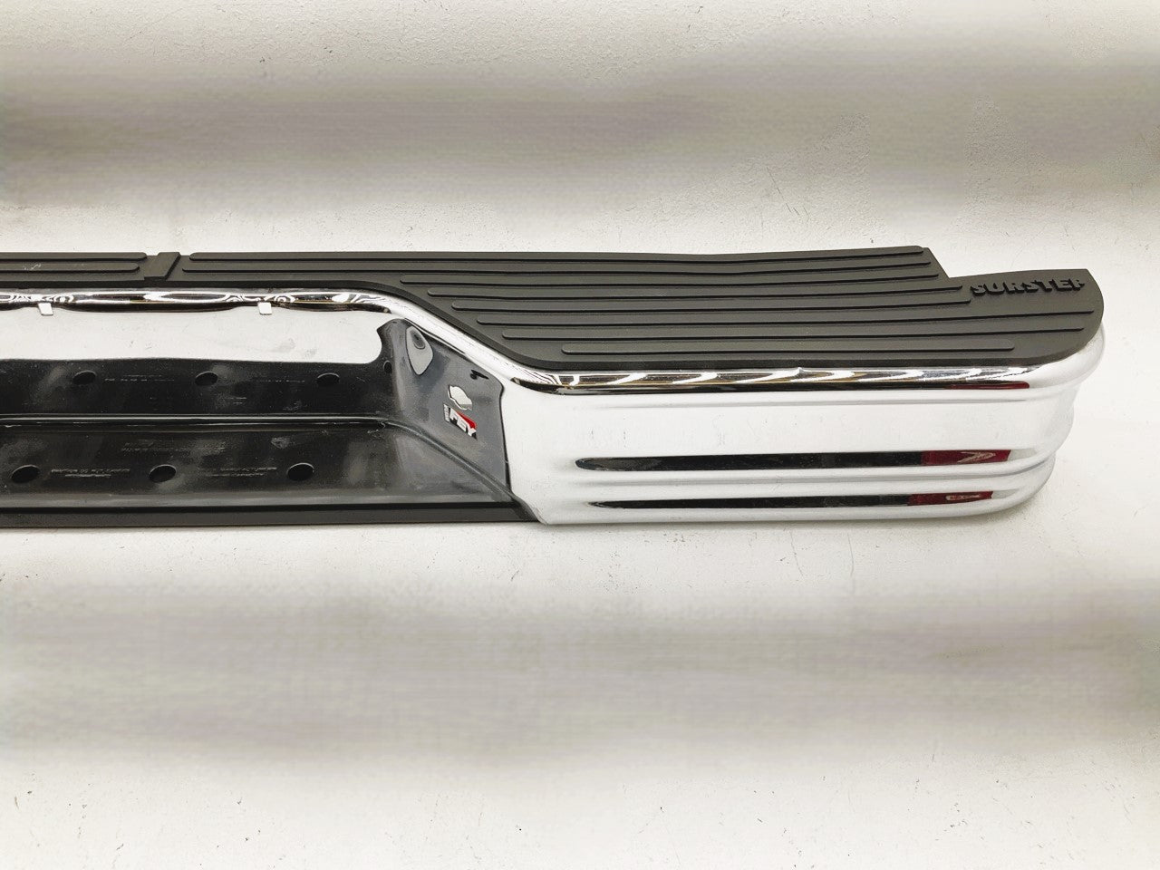 Westin Fey 76001 Universal Sure Step Rear Bumper, Chrome
