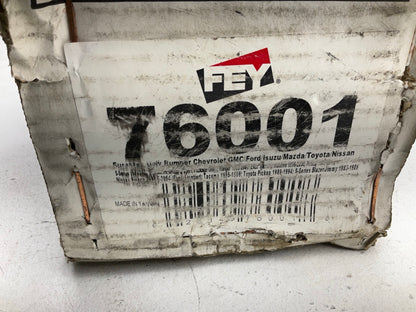 Westin Fey 76001 Universal Sure Step Rear Bumper, Chrome