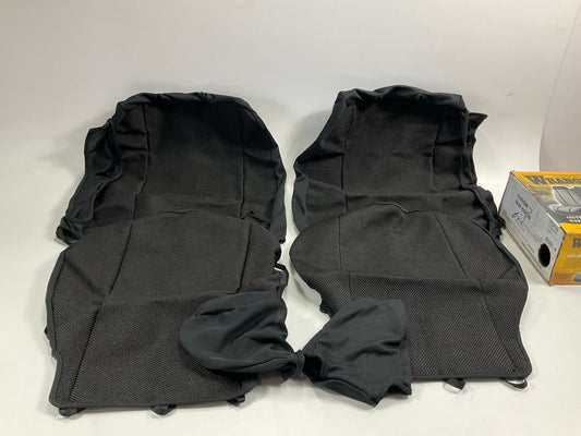 Fia Inc TRS47-68 Front Seat Covers, Black For 2020-2021 Ford Explorer