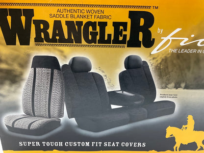 Fia Inc TRS47-68 Front Seat Covers, Black For 2020-2021 Ford Explorer