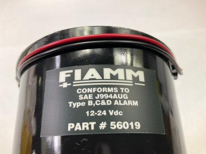 FIAMM 56019 Back Up Alarm: 107 Db Max Sound Level, 82 Db Min Sound Level
