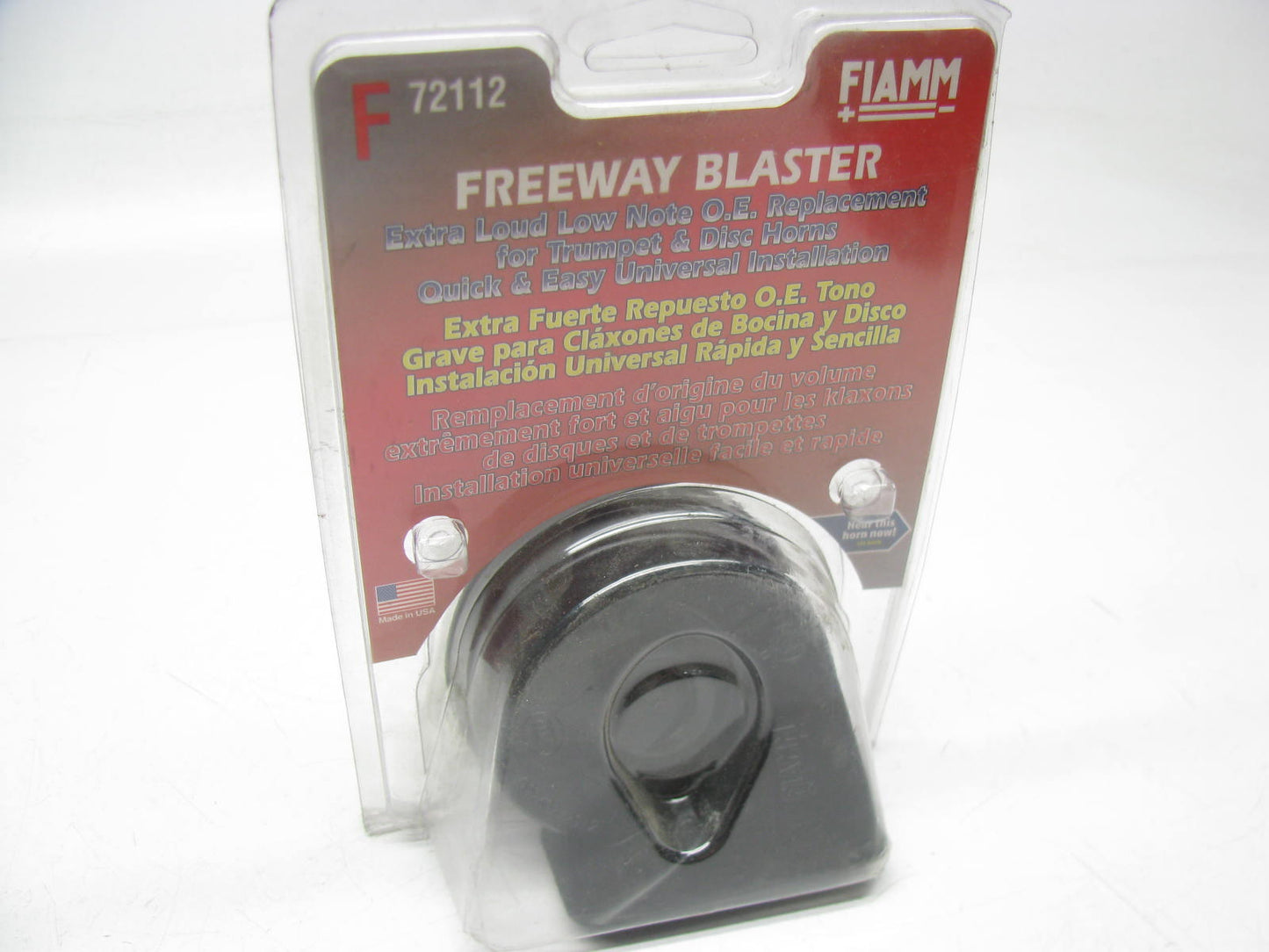 Fiamm 72112 Freeway Blaster Low Note Horn 130 Db