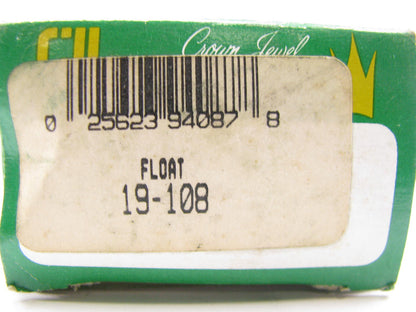 Filko 19-108 Brass Carburetor Float For 1965-1972 GM Rochester 2GC 2GV