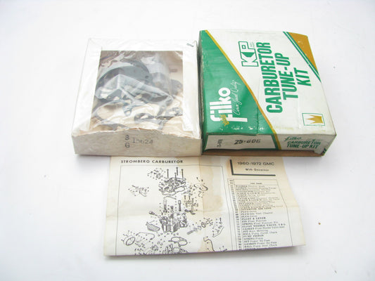 Filko 25-806 Carburetor Rebuild Kit for 1969-1974 Chevrolet GMC Stromberg WWC