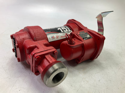 Tube Has Some Rust, Fill-Rite FR610H Fuel Transfer Pump, 115V AC, 15 GPM, 1/6 Hp