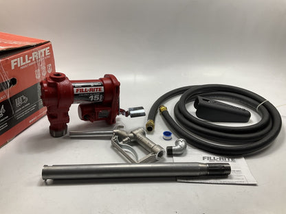 Fill-Rite FR610H Fuel Transfer Pump, 115V AC, 15 GPM Max. Flow Rate , 1/6 Hp